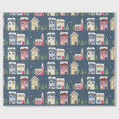 Feriendorf Geschenkpapier (Flach)