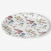 Feriendorf Pappteller (Schrägansicht)