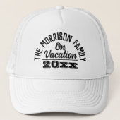 Ferienfamilie Truckerkappe (Vorderseite)