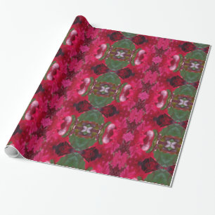 Ferienfarben Kaleidoskop Geschenkpapier