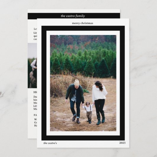 FERIENFOTOKARTE FEIERTAGSKARTE (Vorne/Hinten)