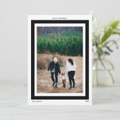 FERIENFOTOKARTE FEIERTAGSKARTE (Stehend Vorderseite)