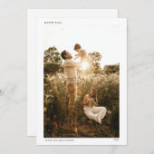 FERIENFOTOKARTE FEIERTAGSKARTE (Vorne/Hinten)