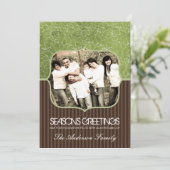 FERIENFOTOKARTE FEIERTAGSKARTE (Stehend Vorderseite)