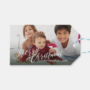 Feriengeschenk-Umbau *Merry Scriptmas* Geschenkanhänger