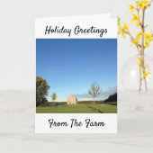 **FERIENGÜTER AUS DEM BETRIEB** KARTE (Gelbe Blume)