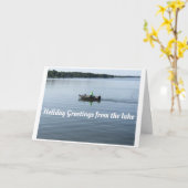 **FERIENGÜTER AUS DEM SEE** WEIHNACHTEN KARTE (Gelbe Blume)