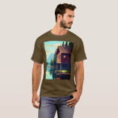 Ferienhaus am See T-Shirt (Vorne ganz)