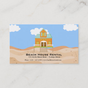 Ferienhaus am Strand Visitenkarte