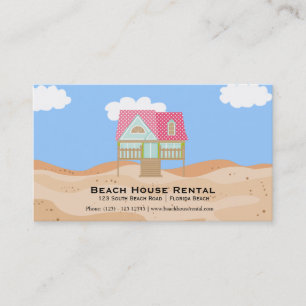 Ferienhaus am Strand Visitenkarte