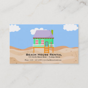 Ferienhaus am Strand Visitenkarte