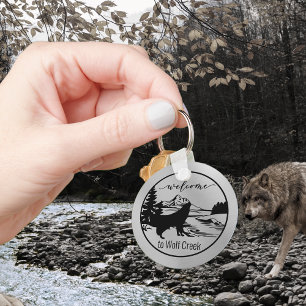 Ferienhaus am Willkommenssee Fluss Mietobjekt  Schlüsselanhänger