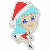 Ferienhaus Aufkleber (Vorderseite)