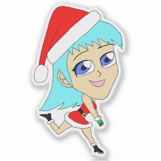 Ferienhaus Aufkleber (Vorderseite)