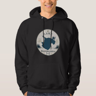 Ferienhaus-Dekoration & Souvenir vom Lake Winnibig Hoodie