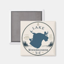 Ferienhaus-Dekoration & Souvenirs Lake Winnibigosh