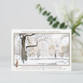 Ferienhaus: Einladung (Stehend Vorderseite)