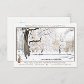 Ferienhaus: Einladung (Vorne/Hinten)