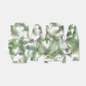 Ferienhaus Green & Pine Cones Country Winter Weddi Geschenkschachtel (Ungefaltet)