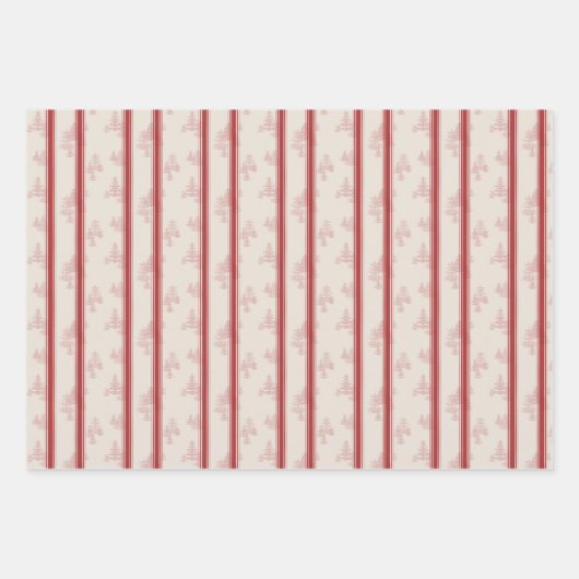 Ferienhaus in Brick Red Geschenkpapier Set (Vorderseite 3)