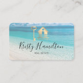 Ferienhaus in einem beruflichen Anwesen mit Meerbl Visitenkarte (Vorderseite)