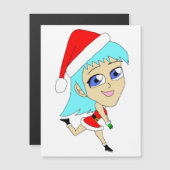 Ferienhaus Magnetkarte (Vorne/Hinten)