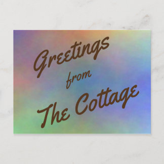 Ferienhaus Rainbow Postkarte