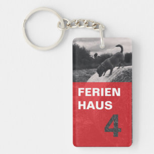 Ferienhaus-Schlüsselanhänger Schlüsselanhänger