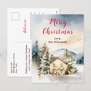 Ferienhaus Weihnachten Frohe Weihnachten
