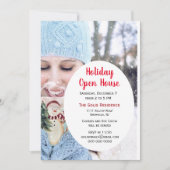 Ferienhaus / Weihnachts-Party Einladung (Vorderseite)