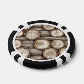 Ferienhaus-Weihnachtsprotokolle Pokerchips (Einzeln)