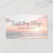 Ferienhaus zu mieten visitenkarte (Vorderseite)