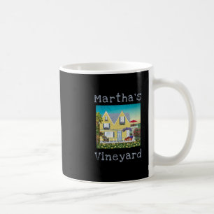 Ferienhausreihe am Strand auf Martha's Vineyard im Kaffeetasse