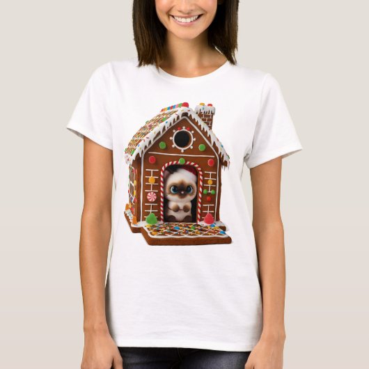 Ferienhaustorte T-Shirt (Vorderseite)