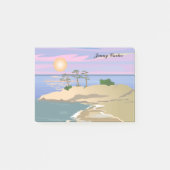 Ferieninsel 1 Personalisiert Post-it Klebezettel (Vorderseite)