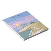 Ferieninsel 1 Personalisiertes Notepad Notizblock (angewinkelt)