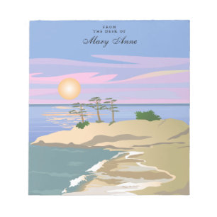 Ferieninsel 1 Personalisiertes Notepad Notizblock