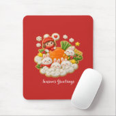 Ferienkaninchen Mousepad (Mit Mouse)