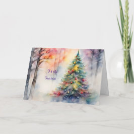 FERIENKARTE FÜR FERIENFREUND/FAMILIE DANKESKARTE