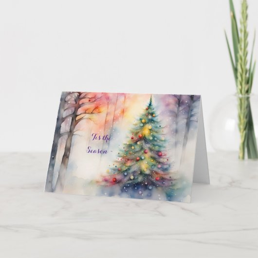 FERIENKARTE FÜR FERIENFREUND/FAMILIE DANKESKARTE (Vorderseite)