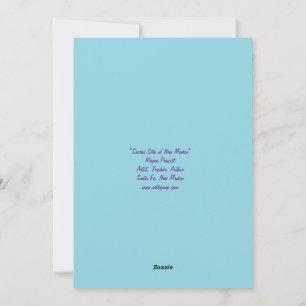 Ferienkarte: Heilige Stätten in New Mexico Feiertagskarte