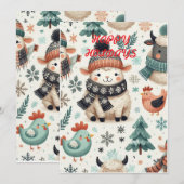 FERIENKARTEN FEIERTAGSKARTE (Vorne/Hinten)