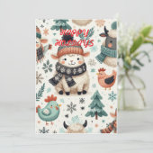 FERIENKARTEN FEIERTAGSKARTE (Stehend Vorderseite)