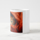 Ferienkatze Jumbo-Tasse (Vorderseite)