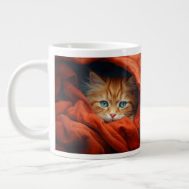Ferienkatze Jumbo-Tasse