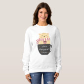 Ferienkatze Sweatshirt (Vorne ganz)