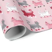 Ferienkatzen Geschenkpapier (Rolleneckpunkt)