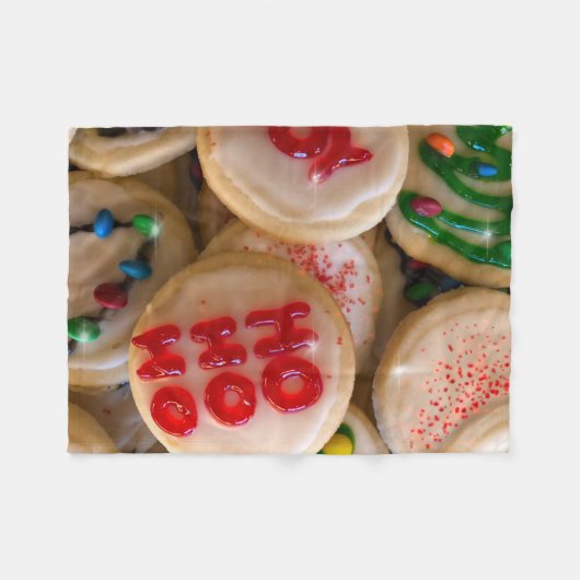 Ferienkekse Fleecedecke (Vorderseite (Horizontal))