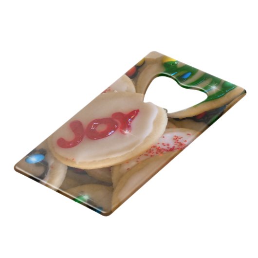 Ferienkekse Geldbeutel Flaschenöffner (Vorderseite Schrägansicht)