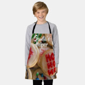 Ferienkekse, Helfer des Weihnachtsmanns Schürze (Getragen)